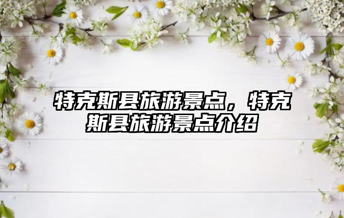 特克斯縣旅游景點，特克斯縣旅游景點介紹