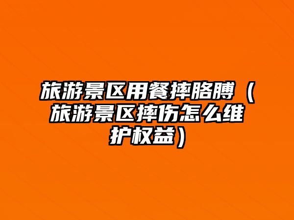 旅游景區用餐摔胳膊（旅游景區摔傷怎么維護權益）