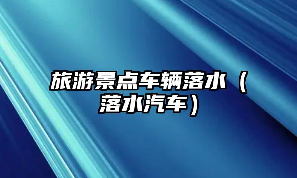 旅游景點車輛落水（落水汽車）
