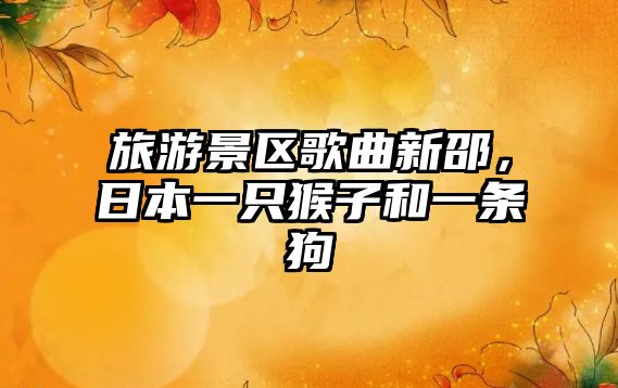 旅游景區歌曲新邵，日本一只猴子和一條狗