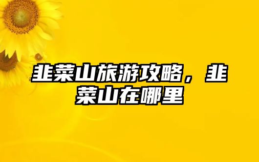 韭菜山旅游攻略，韭菜山在哪里