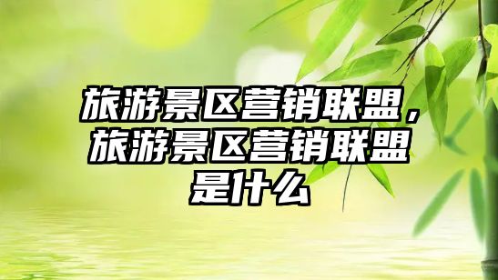 旅游景區(qū)營(yíng)銷聯(lián)盟，旅游景區(qū)營(yíng)銷聯(lián)盟是什么