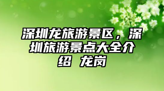 深圳龍旅游景區，深圳旅游景點大全介紹 龍崗