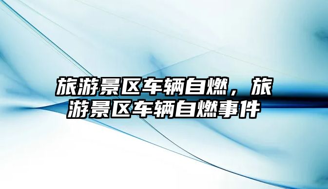 旅游景區(qū)車輛自燃，旅游景區(qū)車輛自燃事件
