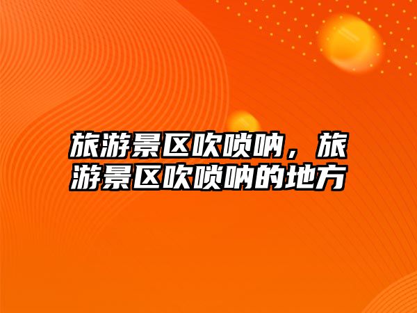 旅游景區(qū)吹嗩吶，旅游景區(qū)吹嗩吶的地方