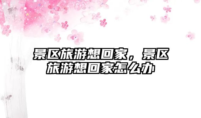景區旅游想回家，景區旅游想回家怎么辦
