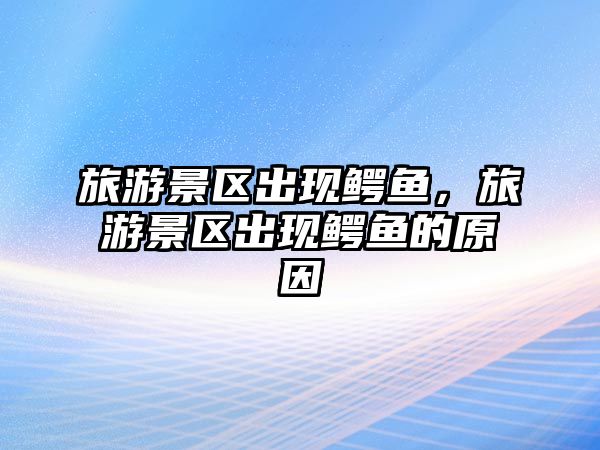 旅游景區出現鱷魚，旅游景區出現鱷魚的原因