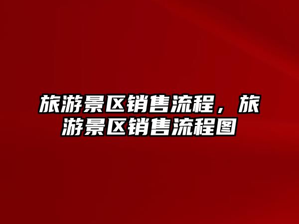 旅游景區銷售流程，旅游景區銷售流程圖