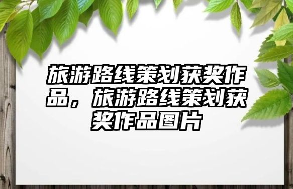 旅游路線(xiàn)策劃獲獎(jiǎng)作品，旅游路線(xiàn)策劃獲獎(jiǎng)作品圖片